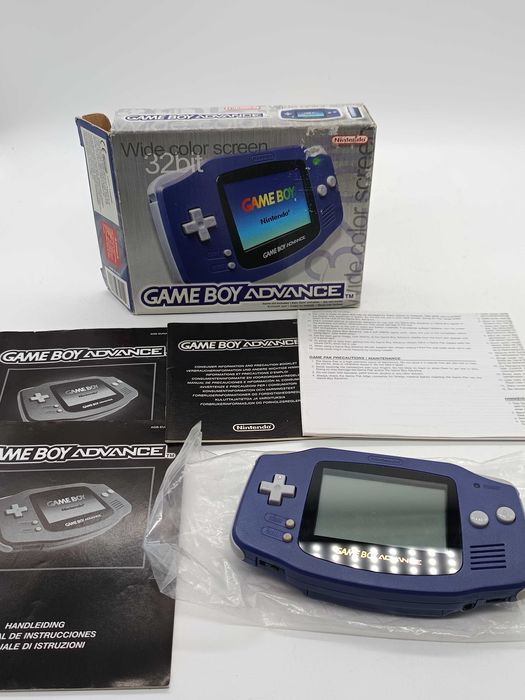 Konsola Nintendo Game Boy Advance + Karton BOX + Instrukcje