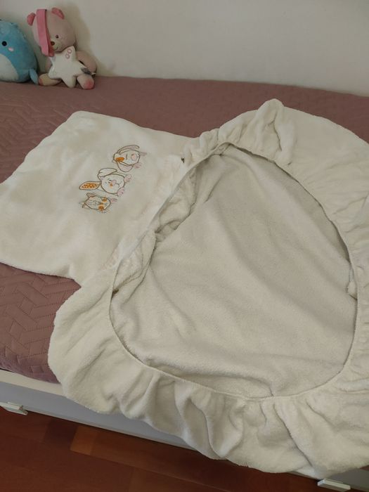 Lençóis polares para berço