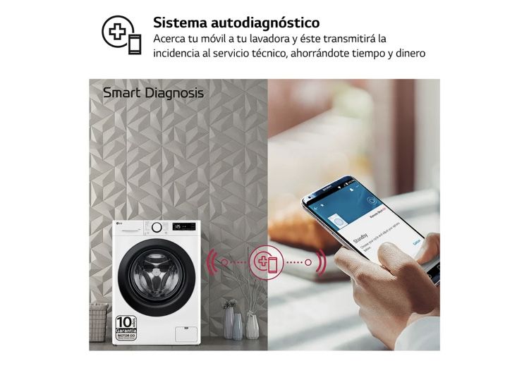 Maquina lavar roupa LG 10,5kg LER DESCRICAO