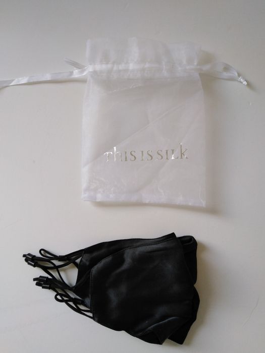 Máscara de rosto seda pura mais alta qualidade (22 momme) THIS IS SILK