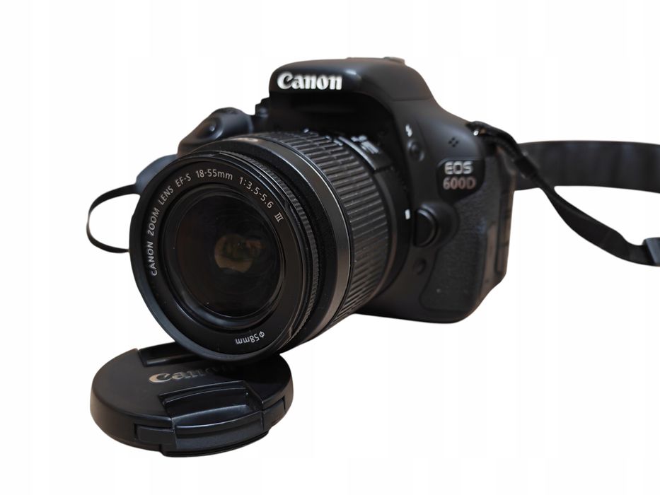 Aparat canon eos 600d lustrzanka cyfrowa do fotografii