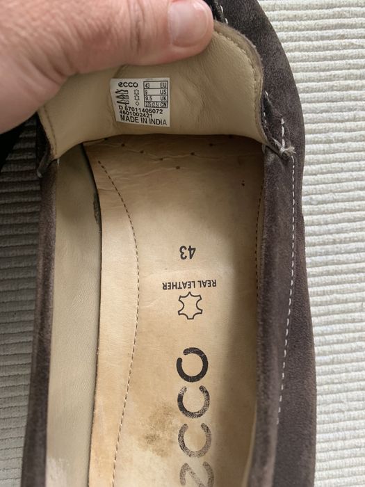 Туфлі мокасіни натуральні ECCO