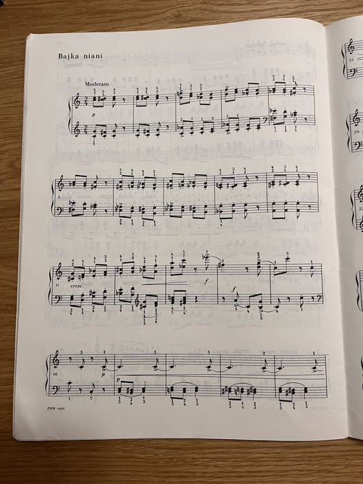 Nuty Piotr Czajkowski Album dla młodzieży na fortepian