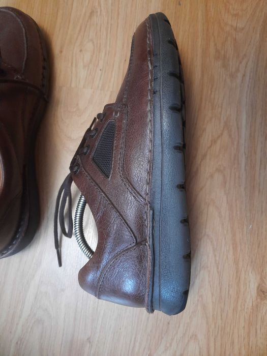 Мужские кожаные туфли Clarks 43 p.