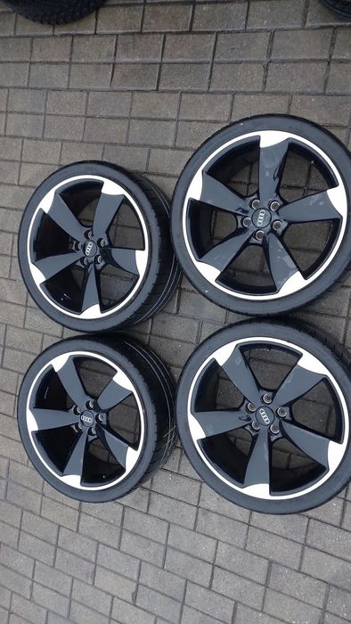 Oryginalne koła letnie Audi A1 S1 Sportback 8X 8XA Polo Ibiza 5x100 Rotor 8X0601025BT  225/35r18 hankook 23r