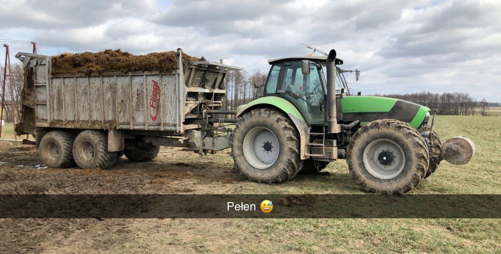 Zbiór traw  koszenie SaMASZ belowanie usługi rolnicze wywóz obornika