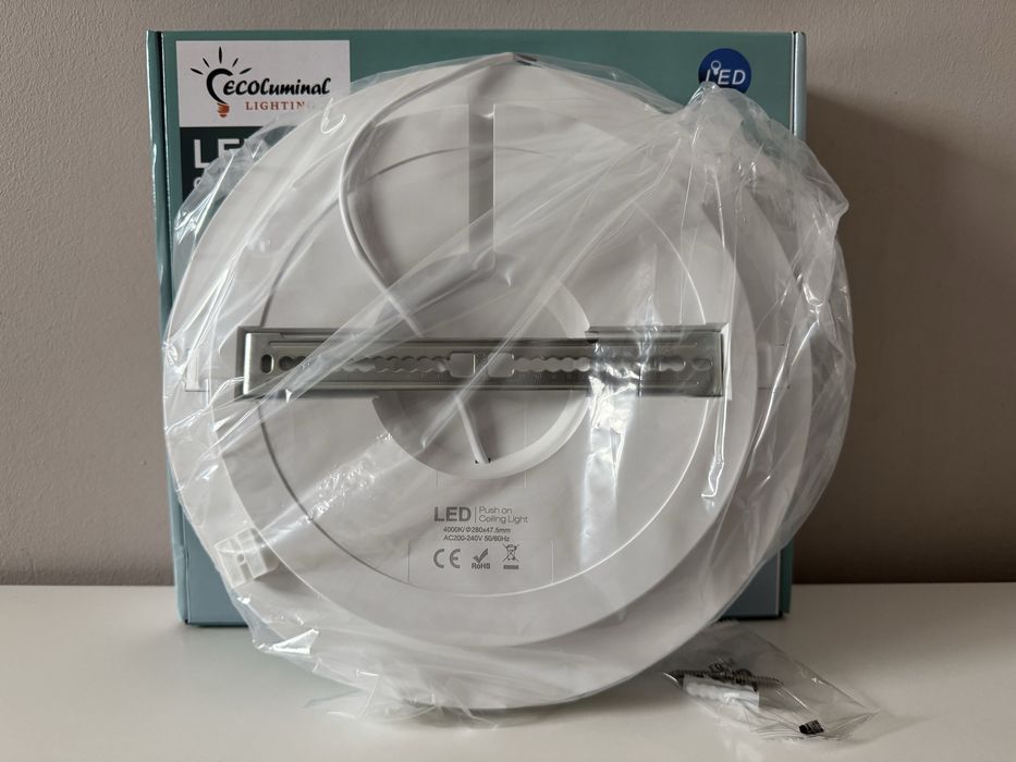 Lampa plafon sufitowy okrągły