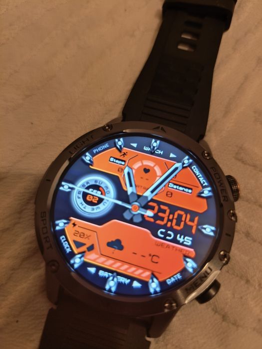 Smartwatch Militar AK87 "Sport" (Lanterna LED) – Para Troca