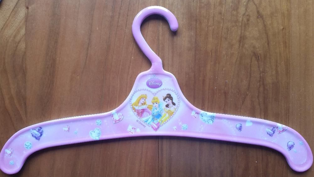 NOVOS| 6 Cabides Infantis Princesas Disney + Animais