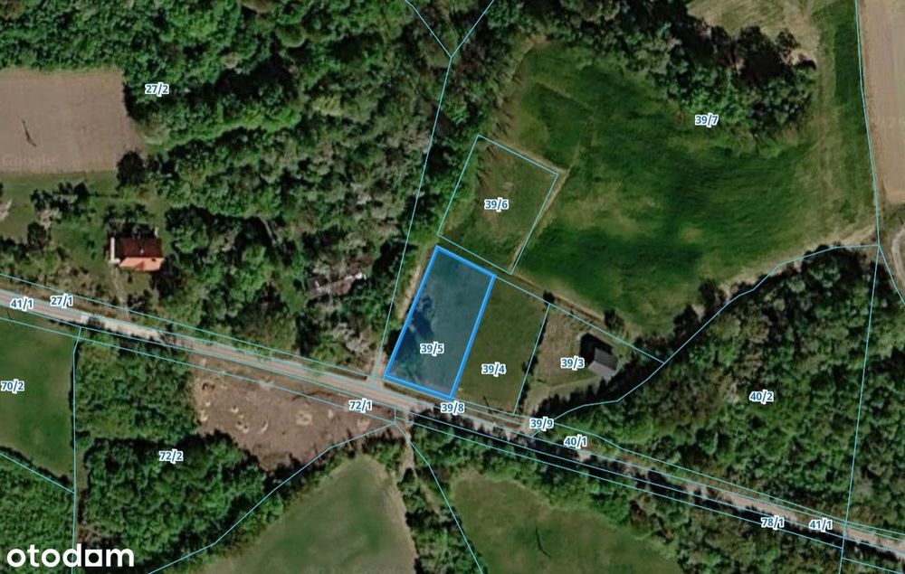 Sprzedam działkę budowlaną o pow. 1000 m2