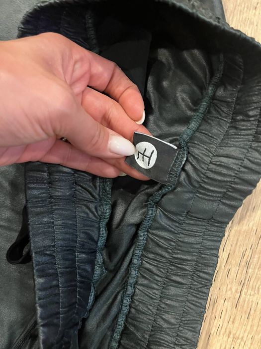 Haremki ef eidos fashion butelkowa zielen zielone 36 skorzan skora