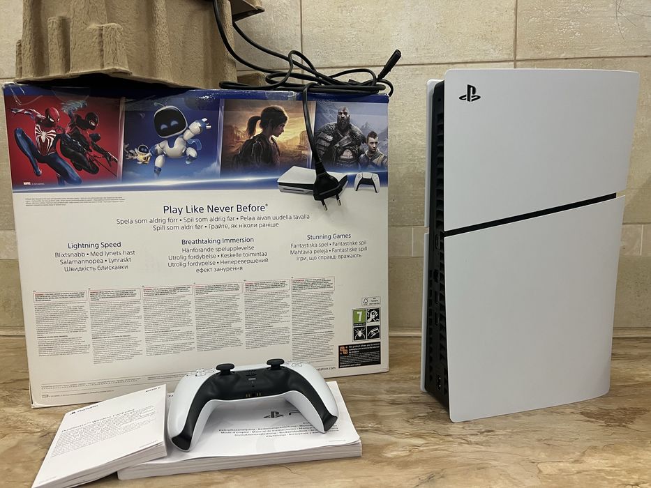 Приставка Sony PlayStation 5 slim blu-ray 1 Tb