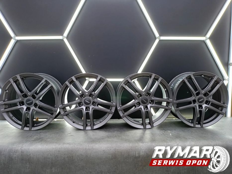 śląsk alufelgi 7.5x17 5x112 et52 skoda audi vw seat bmw mercedeskomplet