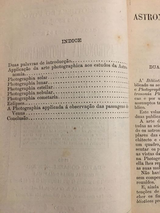 Meteorologia/Calor/Óptica/Electricidade/Astronomia Photographica
