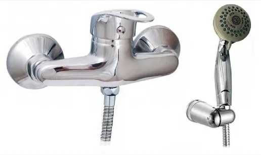 Новый смеситель, кран, змішувач, для душ-кабины, ванны. Честная ЛАТУНЬ