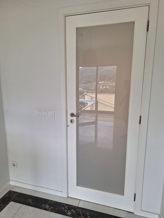 Portas madeira lacadas branco