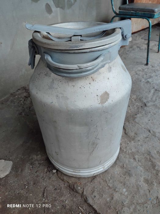 Бідони алюмінієві 40 л в гарному стані СРСР з новою прокладкою