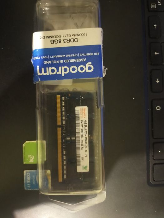 Pamięć RAM DDR3 laptop