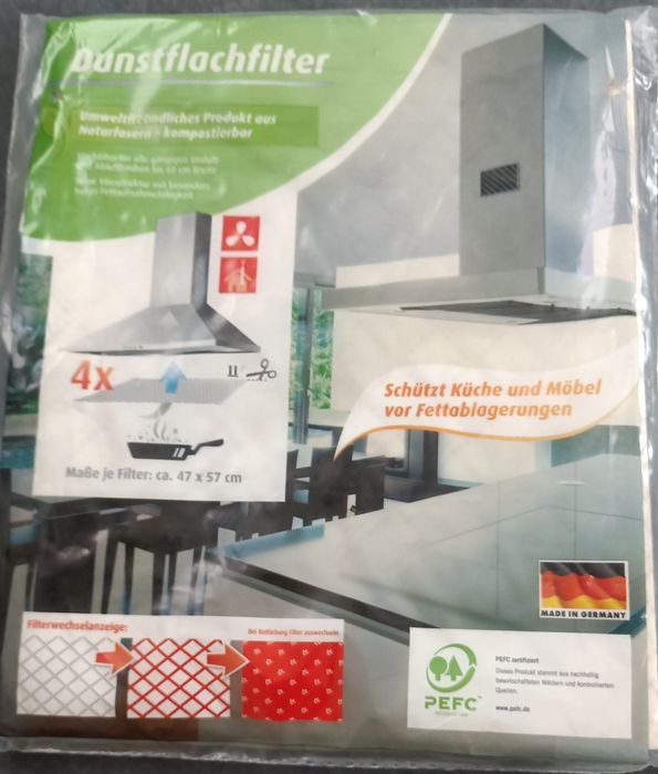 Filtr Przeciwtłuszczowy-4szt.