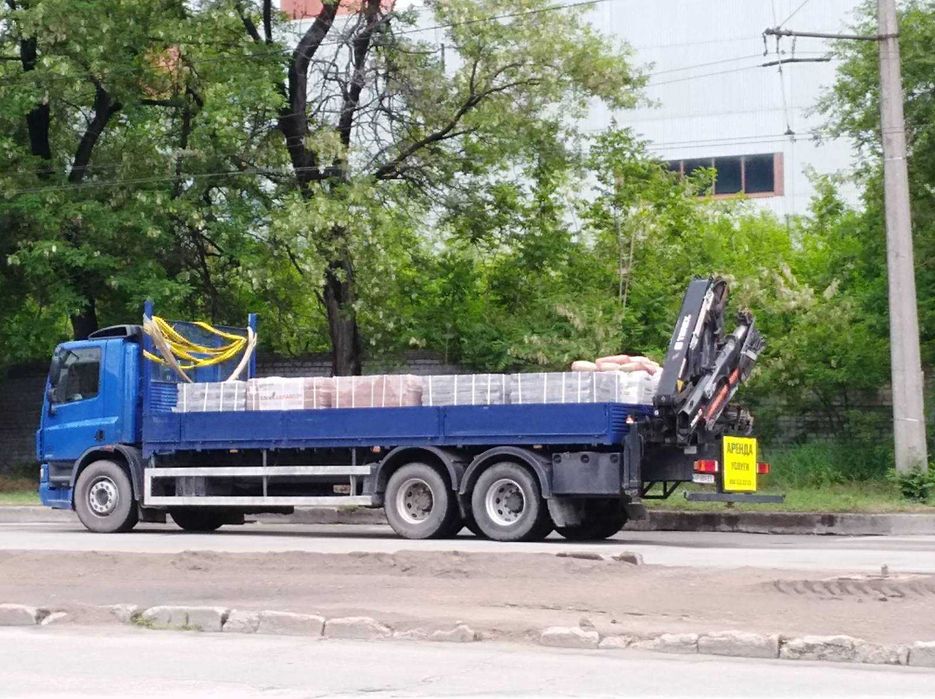 Кран манипулятор, стрела 14 метров. Бытовки. Контейнера. Кольца. Плиты