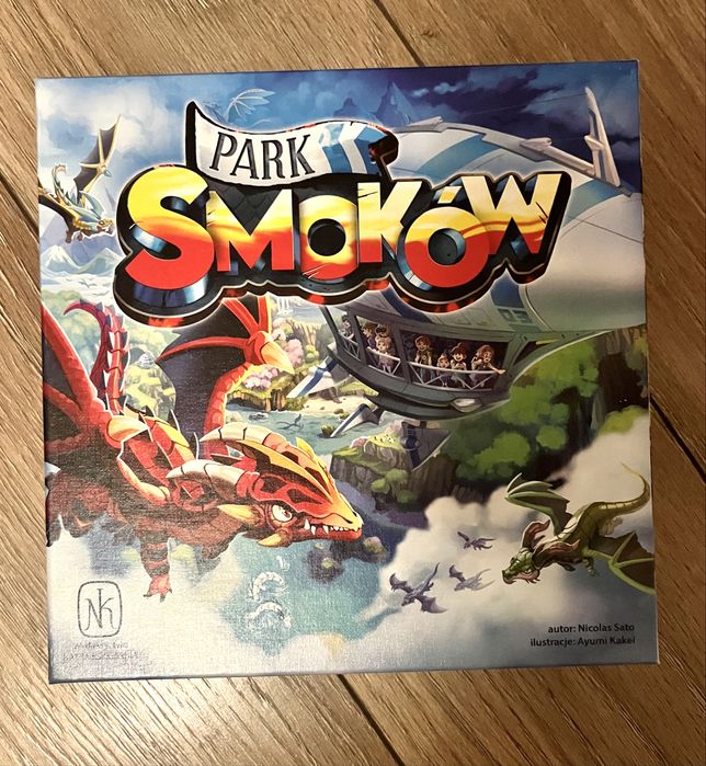 Park Smoków gra planszowa