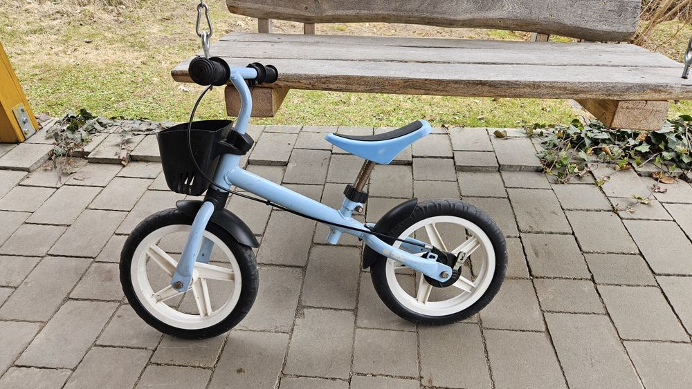 Rowerek biegowy niebieski