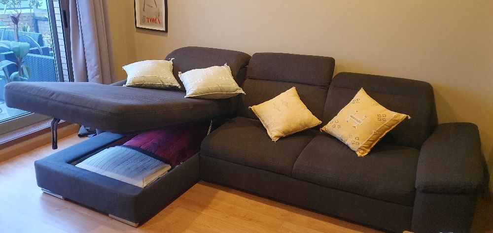 Sofá Chaise Longue, Excelente Estado (s/ entrega)