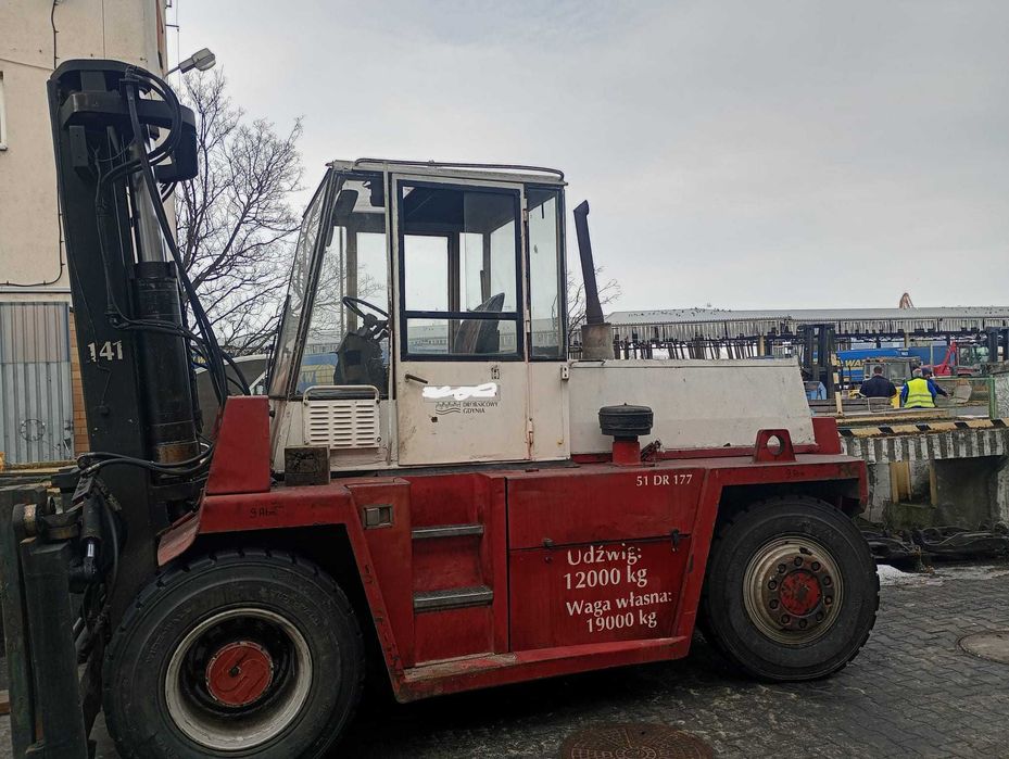 wózek widłowy Valmet udźwig 12 ton Polecam