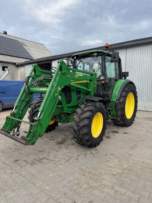 John deere 6330 z ładowaczem czołowym
