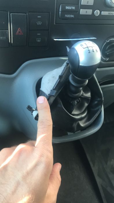 Чехол чохол ручки КПП Форд Транзит Ford Transit 2006-