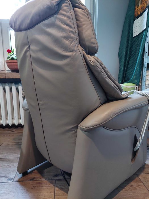 fotel geriatryczny Himolla skóra naturalna