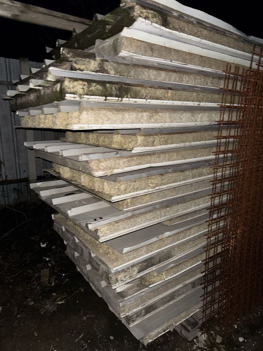 Сендвич панели 100 минвата