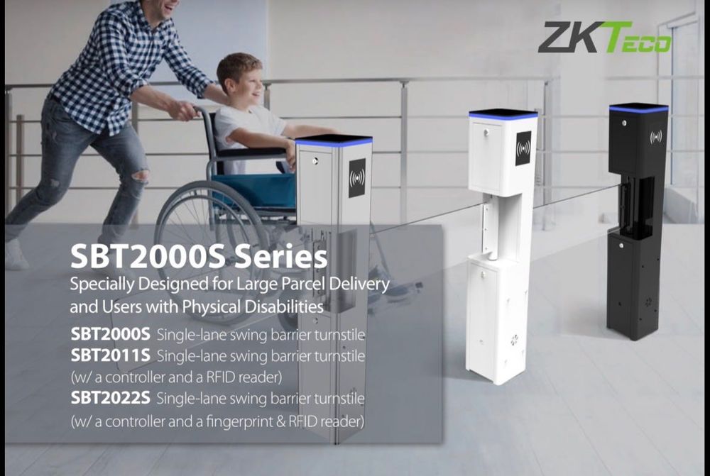 Torniquete aço controlo de acesso