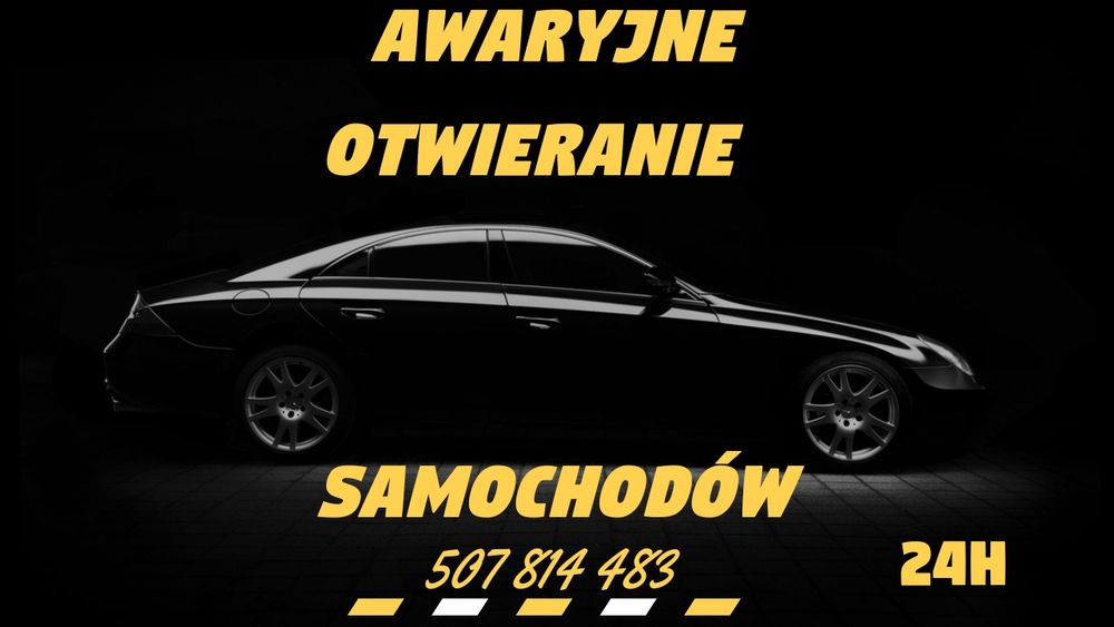 Awaryjne otwieranie samochodu auta busów zatrzaśniętych drzwi 24H