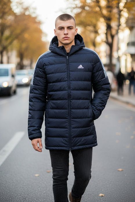 Чоловіча парка Adidas Essentials Down Parka(Оригінал)розмір S та М