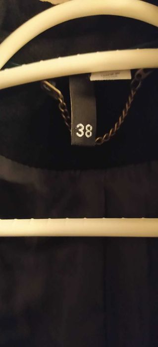 Sobretudo Cor preta - Oferta envio