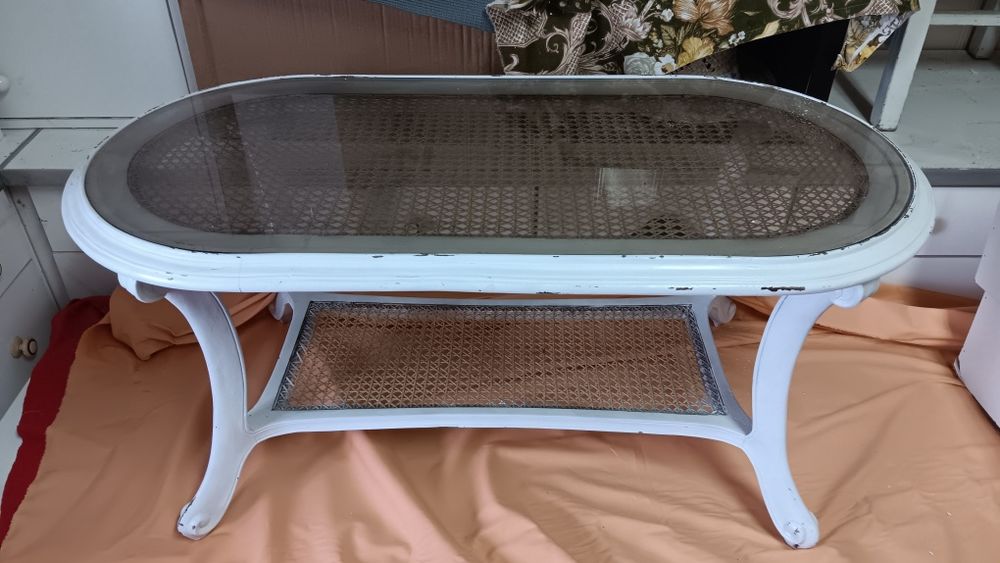 Mesa de sala com vidro
