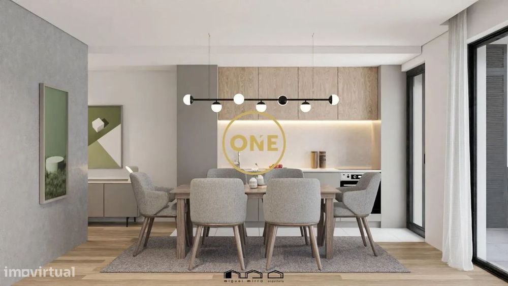Apartamento T1 em Construção