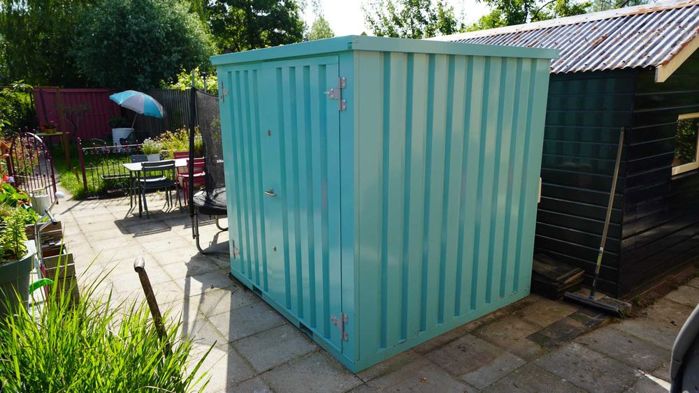 Contentor de armazenagem para obras - Deslocável de terreno em terreno