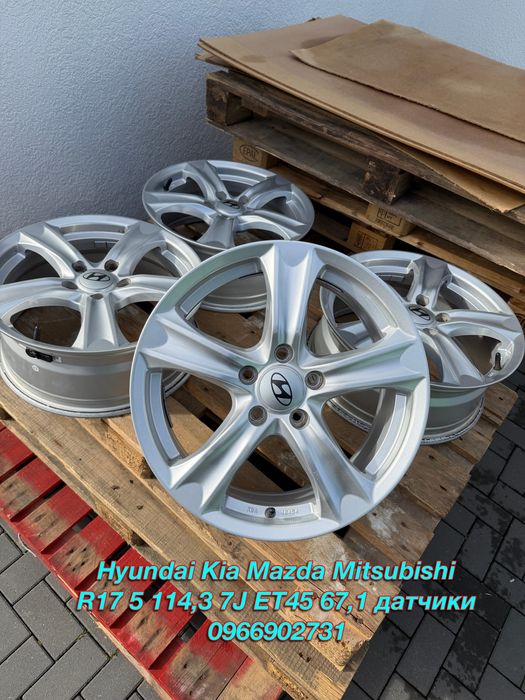Диски R17 17 5 114,3 Hyundai Хундай Хюндай Tucson Туксон Тюксон Santa Fe Sonata Sorento Kona Niro IC35 Ceed I30 Optima Sorento Mazda
