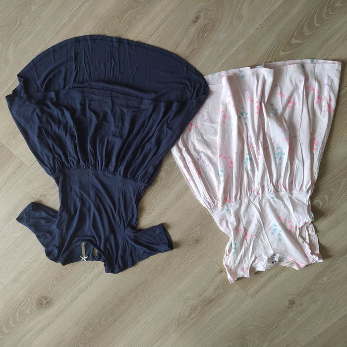 Zestaw ubrań dziewczęcych lato rozmiar 116/122 11sztuk + gratisy.