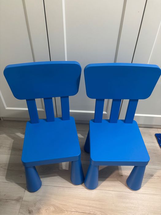 Krzesełka dla dzieci ikea 2 sztuki