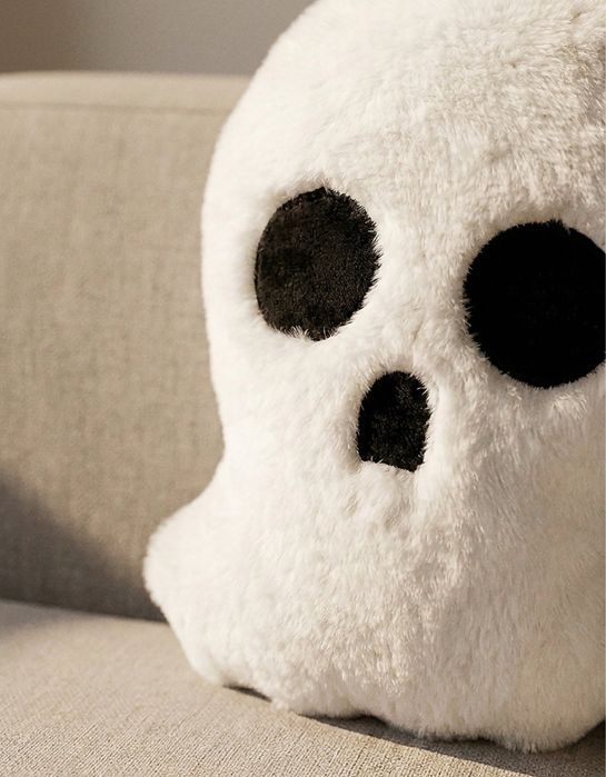 іграшка привид подушка halloween jack o lantern геловін хелловін осіння подушка гарбуз плюшева іграшка ikea декорація y2k gothic pumpkin spice autumn