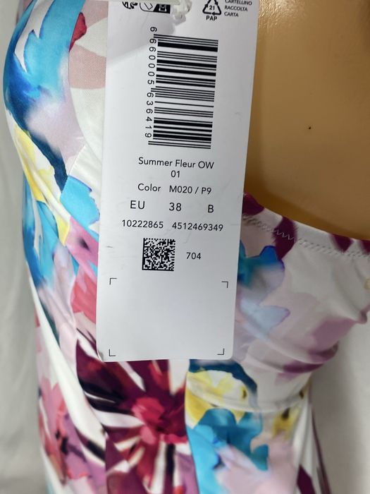 NOWY strój  kąpielowy Triumph 38B Summer Fleur OW -kwiaty,wielobarwny
