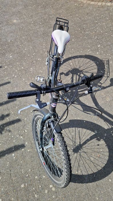 Rower dla dziewczynki, damski Titania Planet, koła o rozmiarze 24