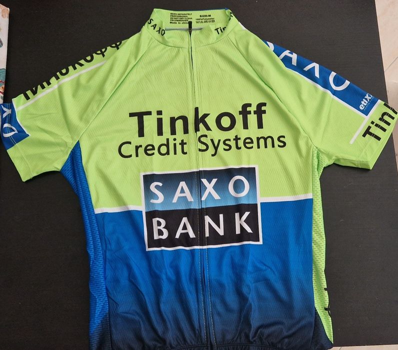 Camisa ciclismo Tink off (novo)