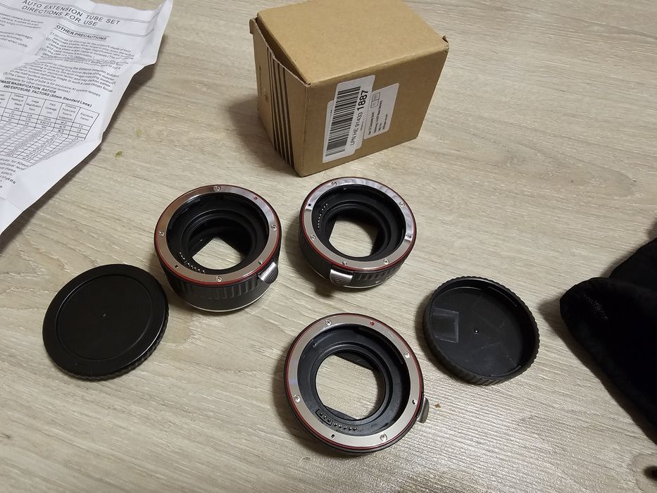 Автофокусні макрокільця Canon EOS EF