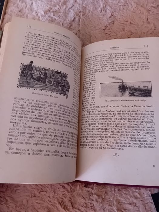 Livro Antigo A Caminho do Oriente