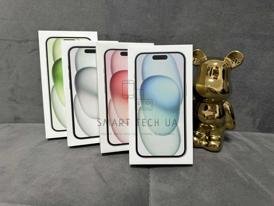 iPhone 15 Plus NEW — Айфон 15 Плюс Новий, Оригінал, Гарантія 1 рік