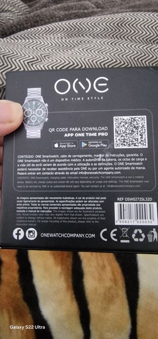 Smartwatch novo com garantia e fatura